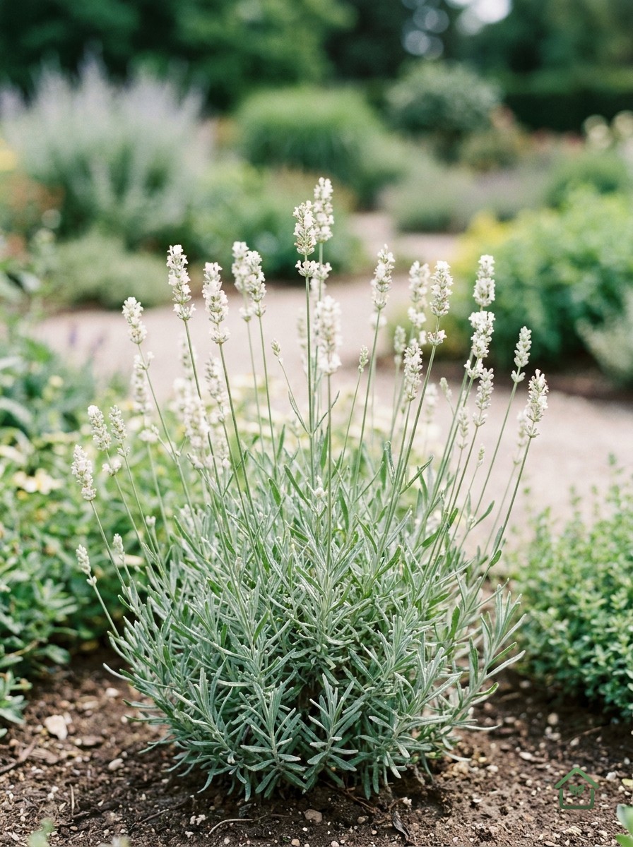 Witte lavendel
