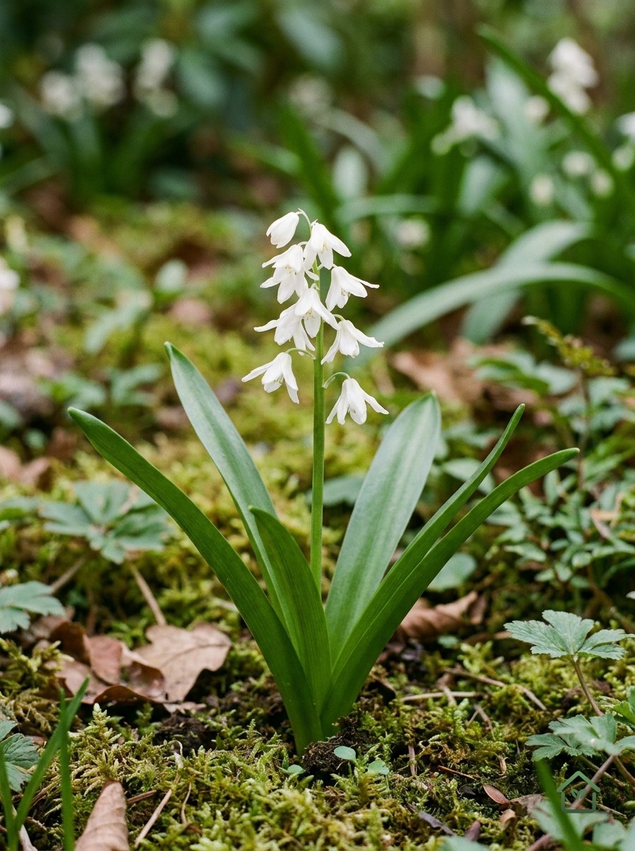 Witte sterhyacint