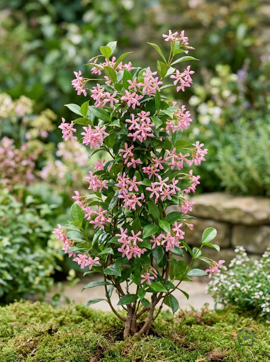 Roze sterjasmijn